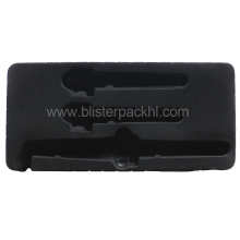 Black Flocking Blister para regalo (HL-078)